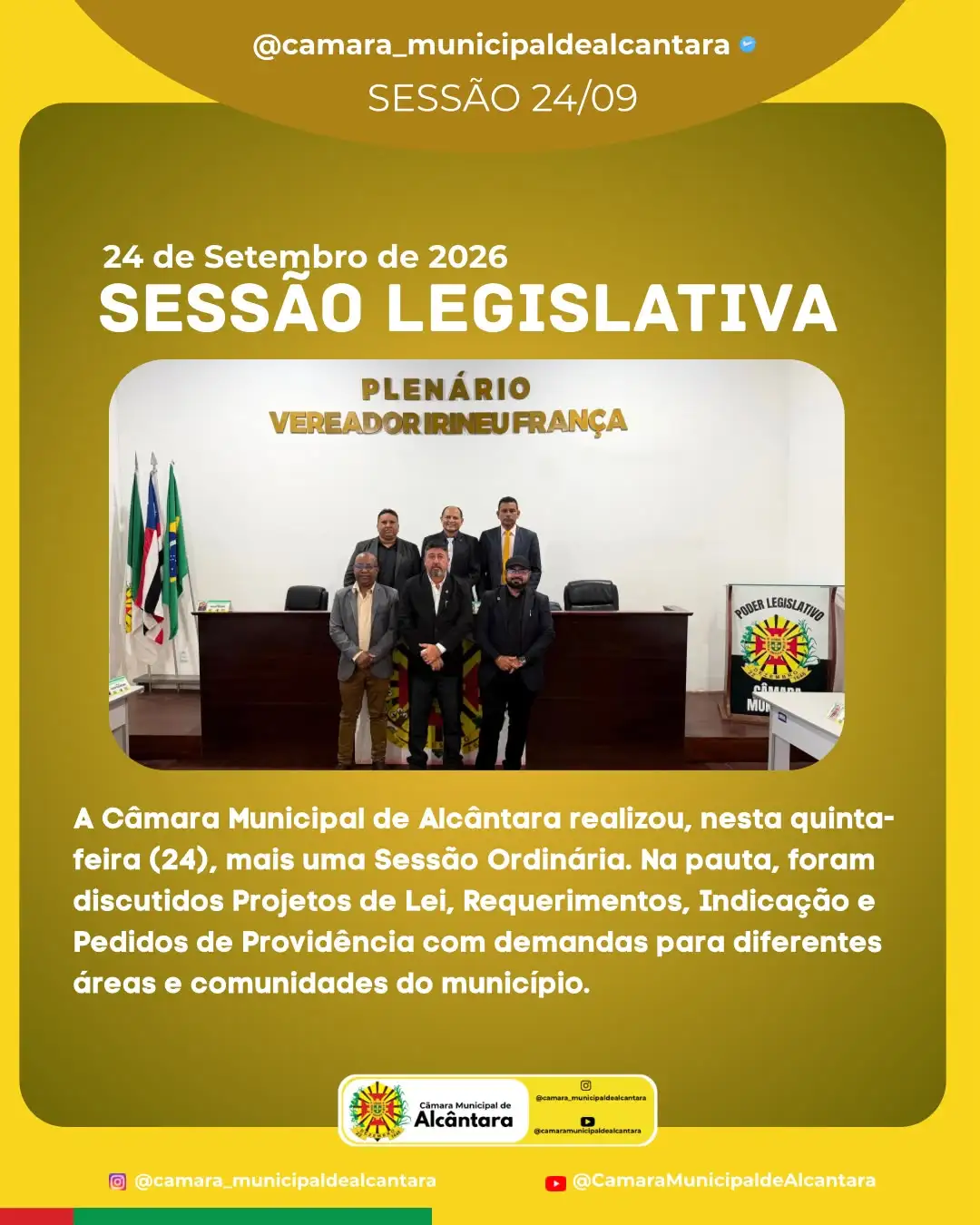 Sessão Ordinária
