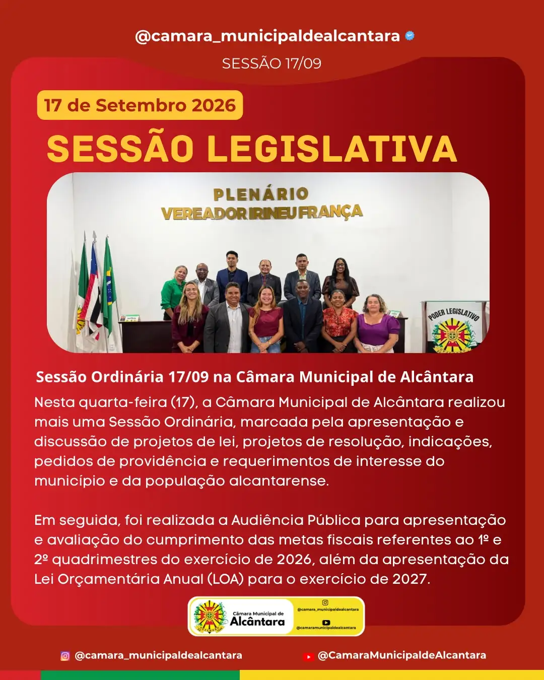Sessão Ordinária