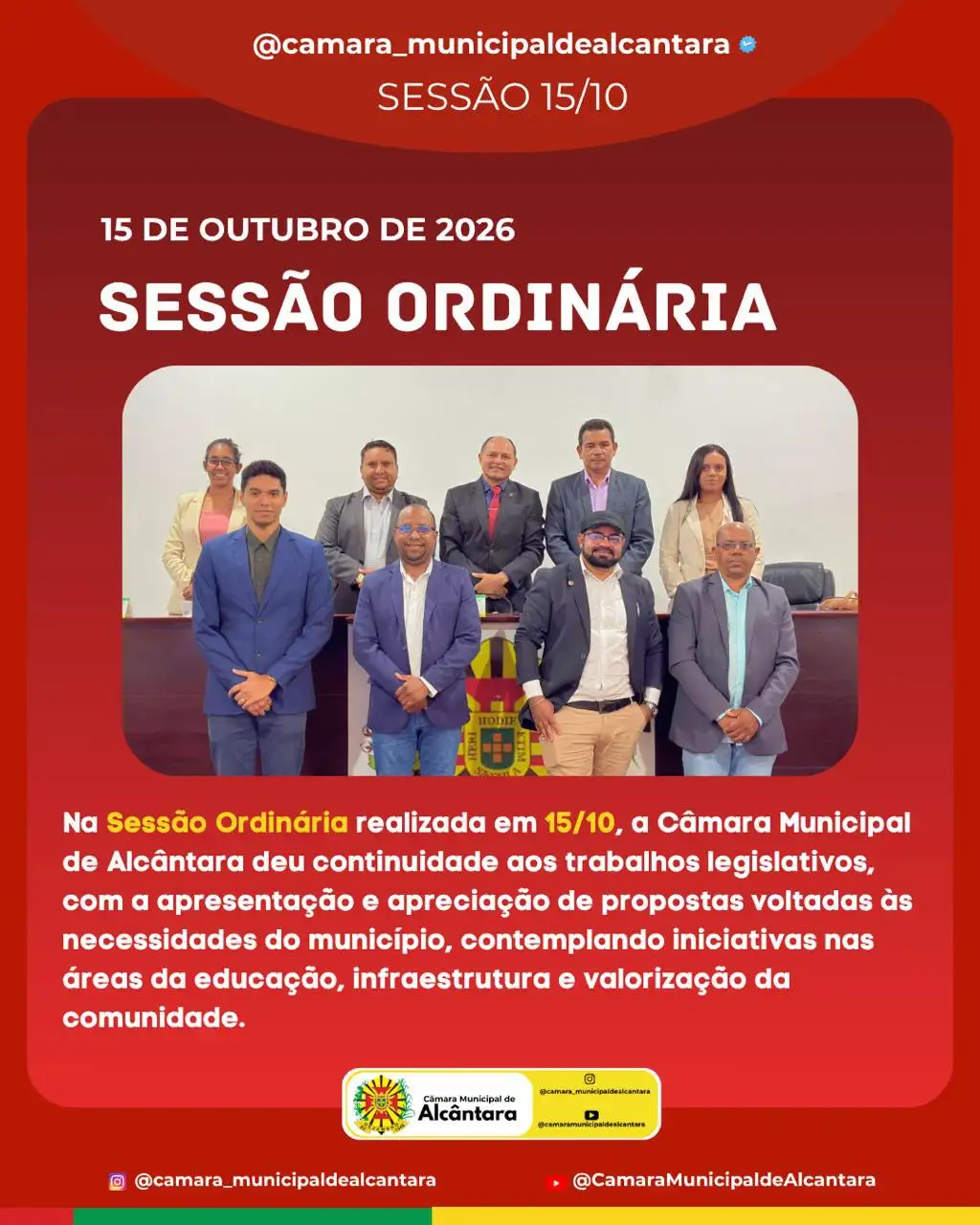 Sessão Ordinária